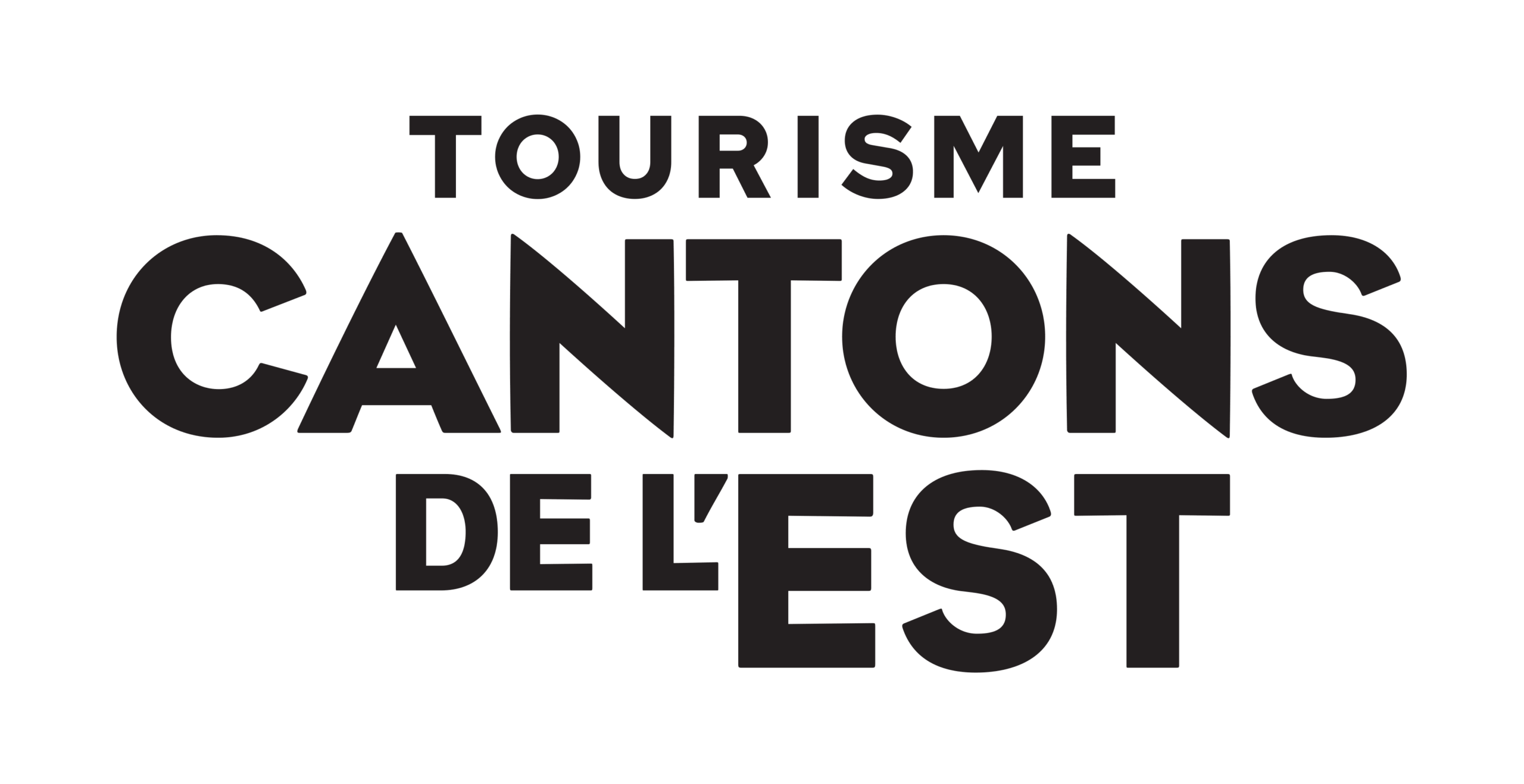 Logo de Tourisme Cantons-de-L'Est, fier partenaire de Créateurs de saveurs