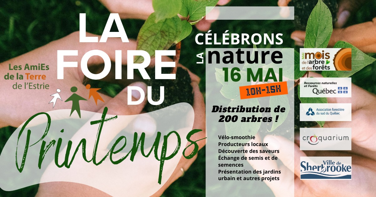 invitation événement foire du printemps