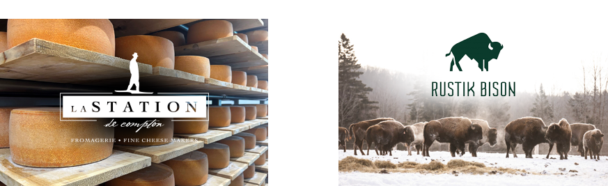 Forfait disponible entre la Fromagerie La Station et Rustik Bison – Créateurs de saveurs