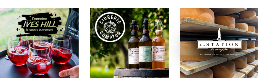 Forfait Goûtez la région de Coaticook : Cidrerie Compton, Domaine Ives Hill et Fromagerie La Station . 